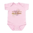 thumbnail image 1 of CafePress - She Is Fierce Swirl Infant Bodysuit - Baby Light Bodysuit, Size Newborn - 24 Months, 1 of 4