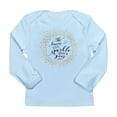 thumbnail image 1 of CafePress - She Leaves A Little Sparkle Faux Gold Long Sleeve - Long Sleeve Infant T-Shirt, 1 of 2