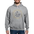 thumbnail image 1 of CafePress - She Leaves A Little Sparkle Faux Gold Sweatshirt - Pullover Hoodie, Hooded Sweatshirt, 1 of 4