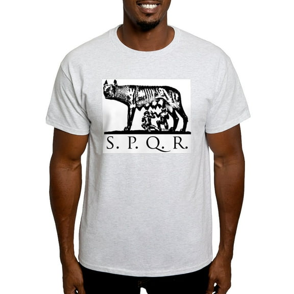 CafePress - She Wolf SPQR Light T Shirt - Light T-Shirt - CP