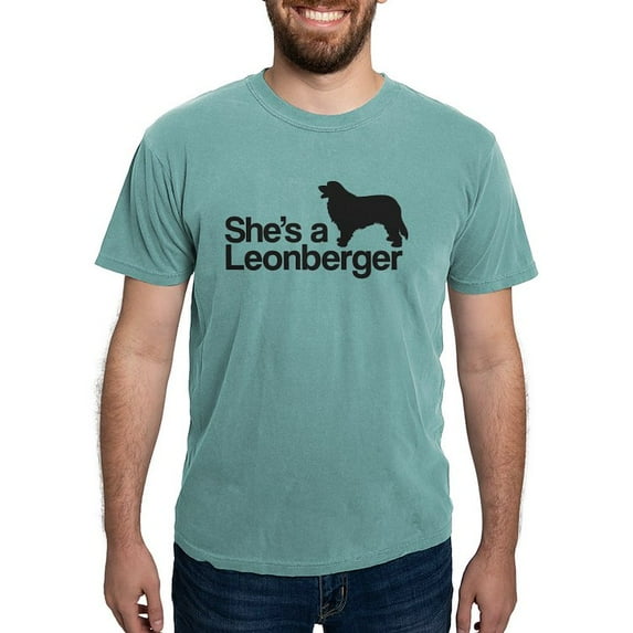 CafePress - She's A Leonberger Men's Comfort Colors® T Shirt - Mens Comfort Colors Shirt