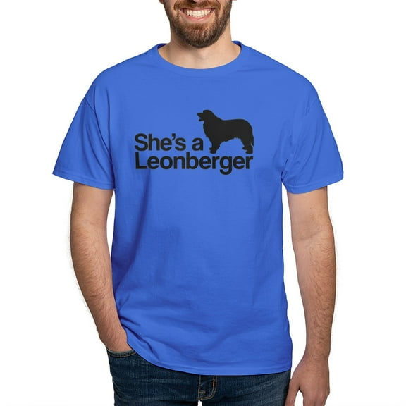 CafePress - She's A Leonberger T Shirt - Men's Classic Graphic Cotton T-Shirt