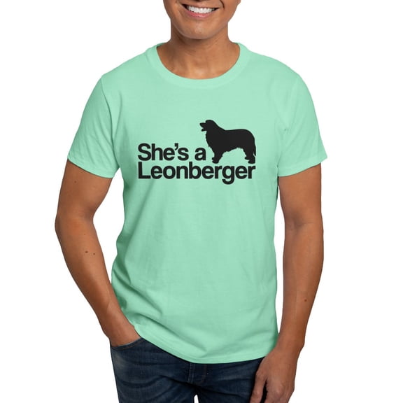 CafePress - She's A Leonberger T Shirt - Men's Classic Graphic Cotton T-Shirt