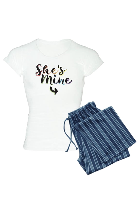 - She's Mine Gay Pride - Women's Light Pajamas