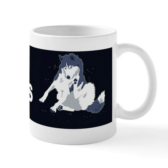 CafePress - Shed_Happens_Lg Large Mug - 11 oz Ceramic Mug - Novelty Coffee Tea Cup