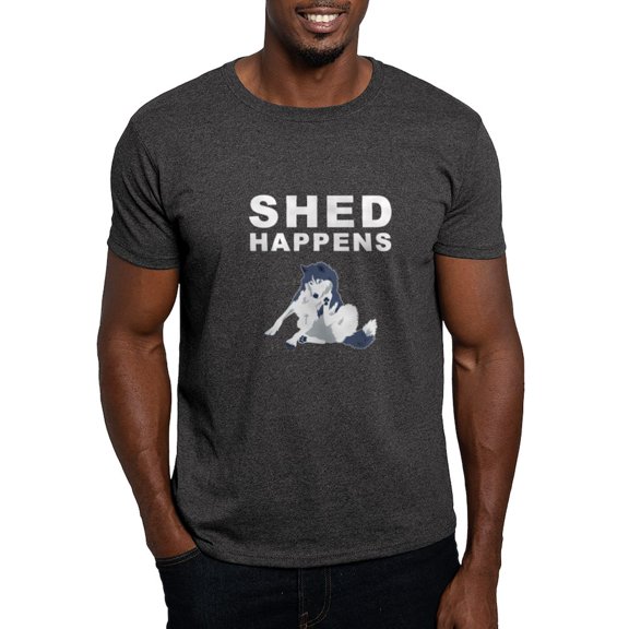 CafePress - Shed Happens T Shirt - Men's Classic Graphic Cotton T-Shirt