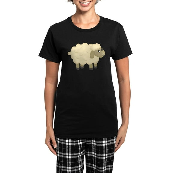 CafePress - Shee Pajamas - Women's Short Sleeve Print T-Shirt and Pants Dark Cotton Pajama Set