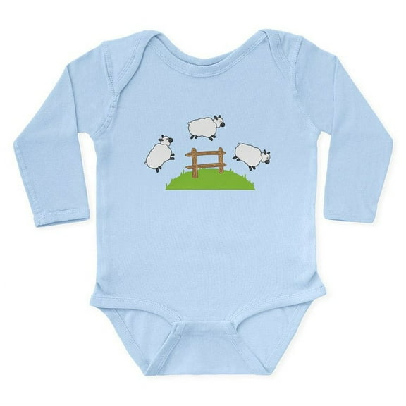CafePress - Sheep Body Suit - Long Sleeve Infant Bodysuit