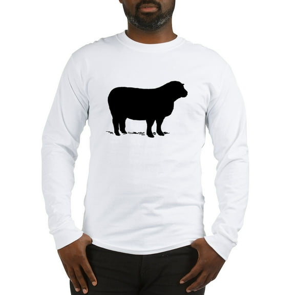 CafePress - Sheep Long Sleeve T Shirt - Unisex Cotton Long Sleeve T-Shirt