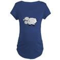 thumbnail image 1 of CafePress - Sheep Maternity T Shirt - Maternity Dark T-Shirt, 1 of 3