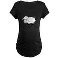 thumbnail image 1 of CafePress - Sheep Maternity T Shirt - Maternity Dark T-Shirt, 1 of 3