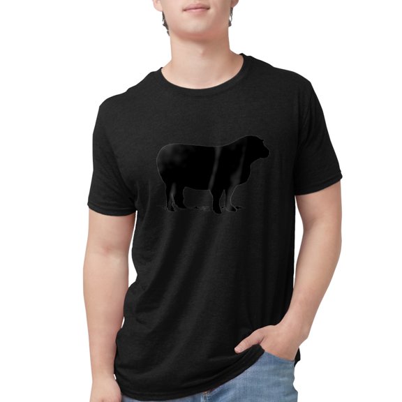 CafePress - Sheep Men's Deluxe T Shirt - Mens Tri-blend T-Shirt