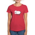 thumbnail image 1 of CafePress - Sheep T Shirt - Women's Traditional Fit Dark T-Shirt, 1 of 4