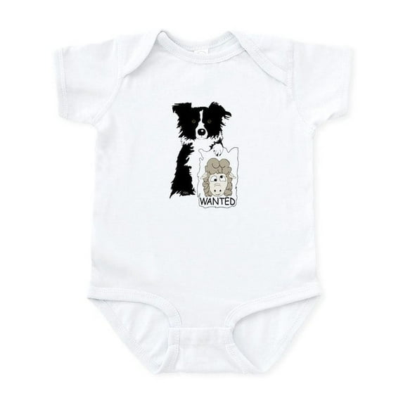 CafePress - Sheep Wanted Infant Body Suit - Baby Light Bodysuit, Size Newborn - 24 Months