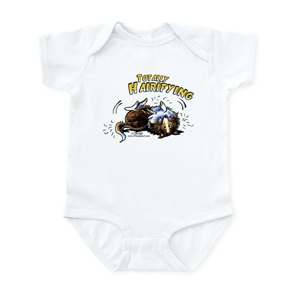 CafePress - Sheltie Hairifying Infant Bodysuit - Baby Light Bodysuit, Size Newborn - 24 Months