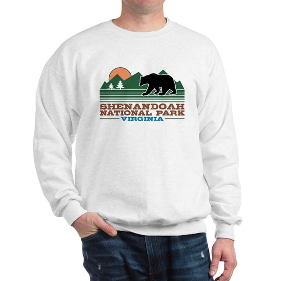 CafePress - Shenandoah National Park Sweatshirt - Crew Neck Sweatshirt