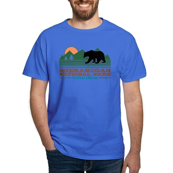 CafePress - Shenandoah National Park T Shirt - Men's Classic Graphic Cotton T-Shirt