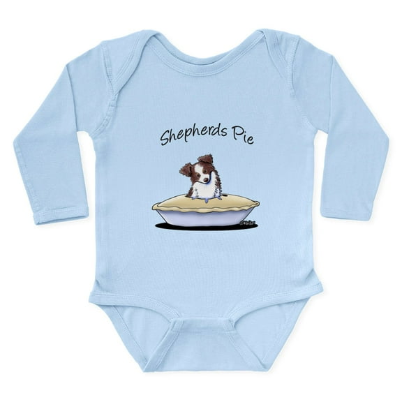 CafePress - Shepherds Pie Long Sleeve Infant Bodysuit - Long Sleeve Cotton Baby Bodysuit
