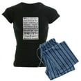 thumbnail image 1 of CafePress - Sherlock Holmes Impossible Quote Pajamas - Women's Dark Pajamas, 1 of 4