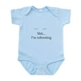 thumbnail image 1 of CafePress - Shh... I'm Rebooting Infant Bodysuit - Baby Light Bodysuit, Size Newborn - 24 Months, 1 of 4