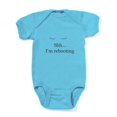 thumbnail image 1 of CafePress - Shh... Im Rebooting - Cute Infant Bodysuit Baby Romper, 1 of 1
