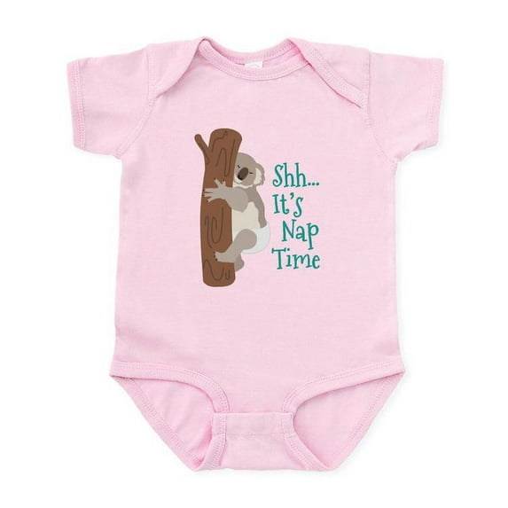 CafePress - Shh... Its Nap Time Body Suit - Baby Light Bodysuit, Size Newborn - 24 Months