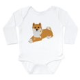 thumbnail image 1 of CafePress - Shiba_1 Body Suit - Long Sleeve Cotton Baby Bodysuit, 1 of 4