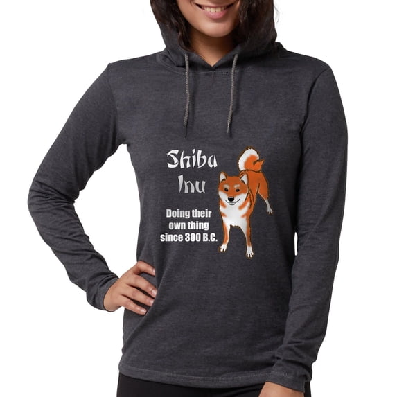 CafePress - Shiba 300 B.C. Long Sleeve T Shirt - Womens Hooded Shirt