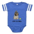 thumbnail image 1 of CafePress - Shih Tzu Life - Cute Infant Baby Football Bodysuit, 1 of 3