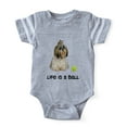 thumbnail image 1 of CafePress - Shih Tzu Life - Cute Infant Baby Football Bodysuit, 1 of 3