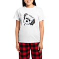 thumbnail image 1 of CafePress - Shih Tzu Sweetie Women's Light Pajamas - Women's Short Sleeve Print T-Shirt and Pants Light Cotton Pajama Set, 1 of 7
