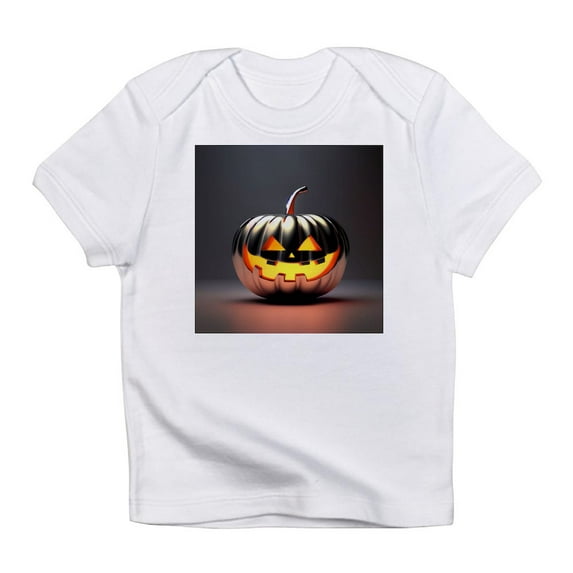 CafePress - Shiny Jack O' Lantern Infant T Shirt - Infant T-Shirt
