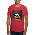 thumbnail image 1 of CafePress - Shiny Jack O' Lantern Men's Value T Shirt - Men's Classic Graphic Cotton T-Shirt, 1 of 4