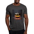 thumbnail image 1 of CafePress - Shiny Jack O' Lantern Men's Value T Shirt - Men's Classic Graphic Cotton T-Shirt, 1 of 4
