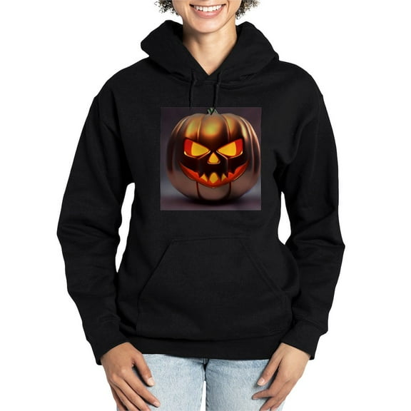 CafePress - Shiny Jack O' Lantern - Pullover Hoodie, Classic & Comfortable Hooded Sweatshirt