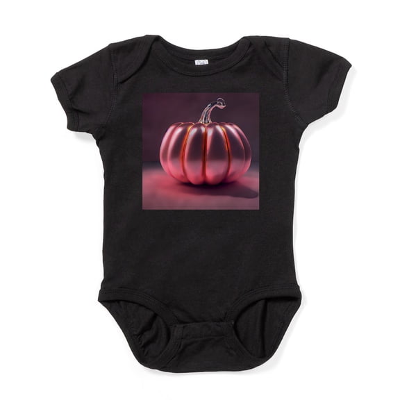 CafePress - Shiny Pink Pumpkin - Cute Infant Bodysuit Baby Romper - Size Newborn - 24 Months