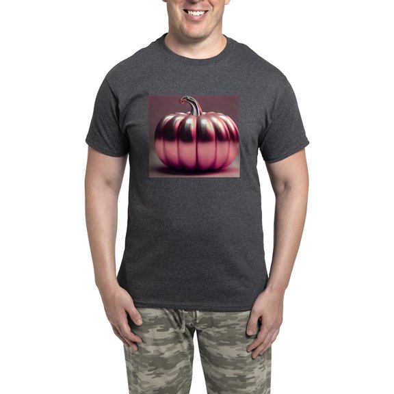 CafePress - Shiny Pink Pumpkin - Men's Loose Fit, Cotton - 2 Piece Pajama Set