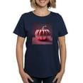 thumbnail image 1 of CafePress - Shiny Pink Pumpkin Women's Value T Shirt - Women's Traditional Fit Dark T-Shirt, 1 of 4