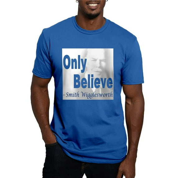 CafePress - Shirt Only Believe Wigglesworth3 Men's Classic T S - Men's Fitted T-Shirt