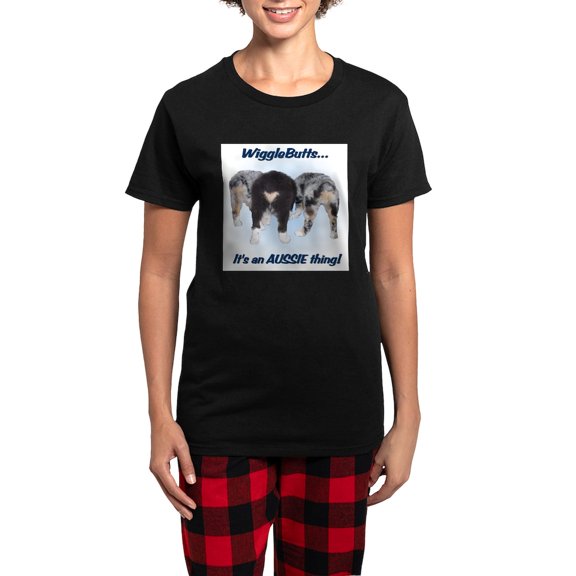 CafePress - Women's Dark Pajamas - Women's Short Sleeve Print T-Shirt and Pants Dark Cotton Pajama Set