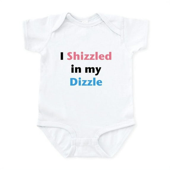 CafePress - Shizzle Body Suit - Baby Light Bodysuit, Size Newborn - 24 Months