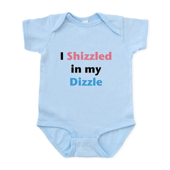 CafePress - Shizzle Body Suit - Baby Light Bodysuit, Size Newborn - 24 Months
