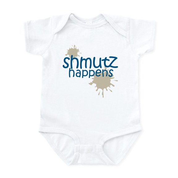 CafePress - Shmutz Happens Infant Bodysuit - Baby Light Bodysuit, Size Newborn - 24 Months