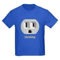 thumbnail image 1 of CafePress - Shocking Wall Outlet Kids Dark T Shirt - Dark T-Shirt Kids XS-XL, 1 of 4