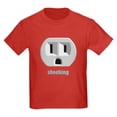 thumbnail image 1 of CafePress - Shocking Wall Outlet Kids Dark T Shirt - Dark T-Shirt Kids XS-XL, 1 of 4