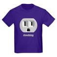 thumbnail image 1 of CafePress - Shocking Wall Outlet Kids Dark T Shirt - Dark T-Shirt Kids XS-XL, 1 of 4