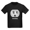 thumbnail image 1 of CafePress - Shocking Wall Outlet Kids Dark T Shirt - Dark T-Shirt Kids XS-XL, 1 of 4