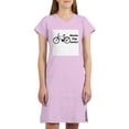 thumbnail image 1 of CafePress - Shocks Pegs Lucky Ash Grey T Shirt - Women's Nightshirt, 1 of 4