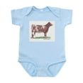 thumbnail image 1 of CafePress - Shorthorn Heifer Infant Bodysuit - Baby Light Bodysuit, Size Newborn - 24 Months, 1 of 4