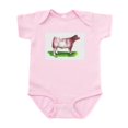 thumbnail image 1 of CafePress - Shorthorn Steer Infant Bodysuit - Baby Light Bodysuit, Size Newborn - 24 Months, 1 of 4